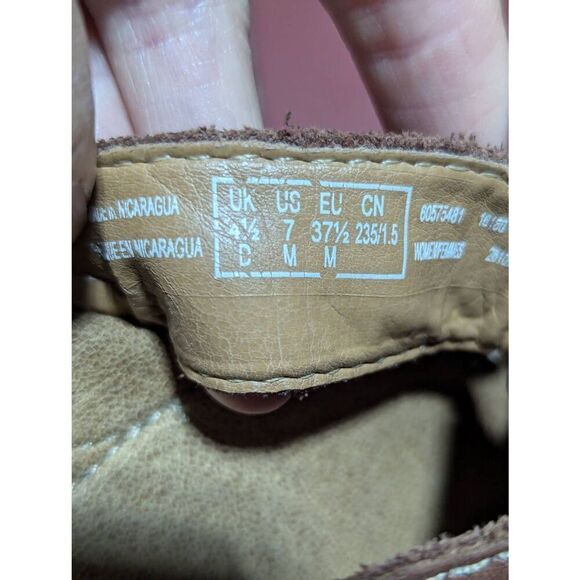 Clarks Women's Brown Soft Step Strappy Wedge Leather Comfort Sandals Size 7 - Picture 5 of 5